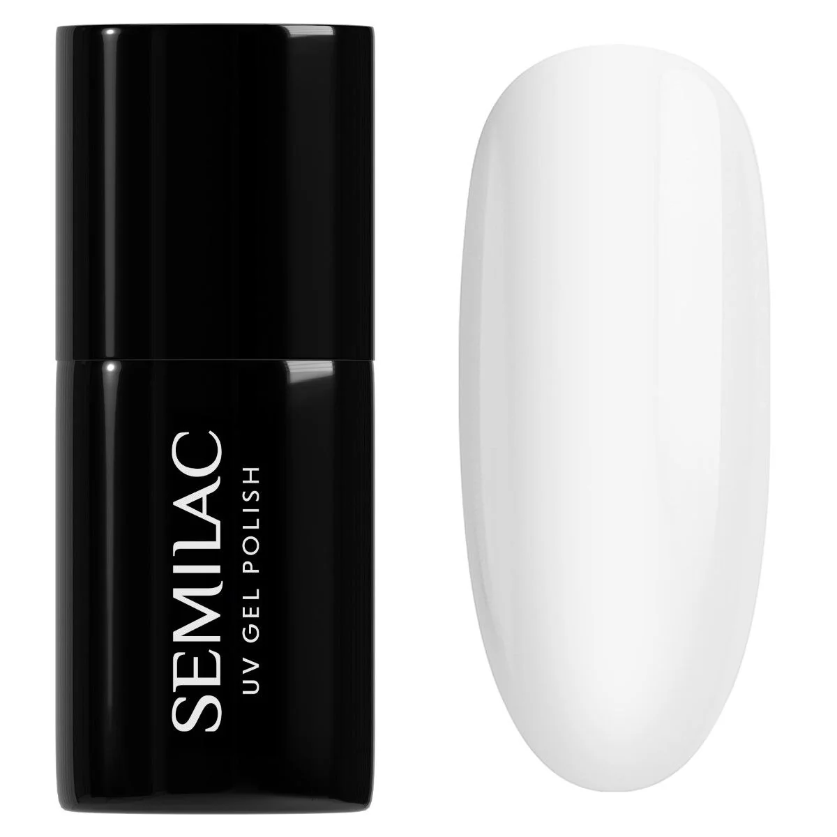 001 Strong White - Semilac Soak Off Gel / Hybrid Nail Polish