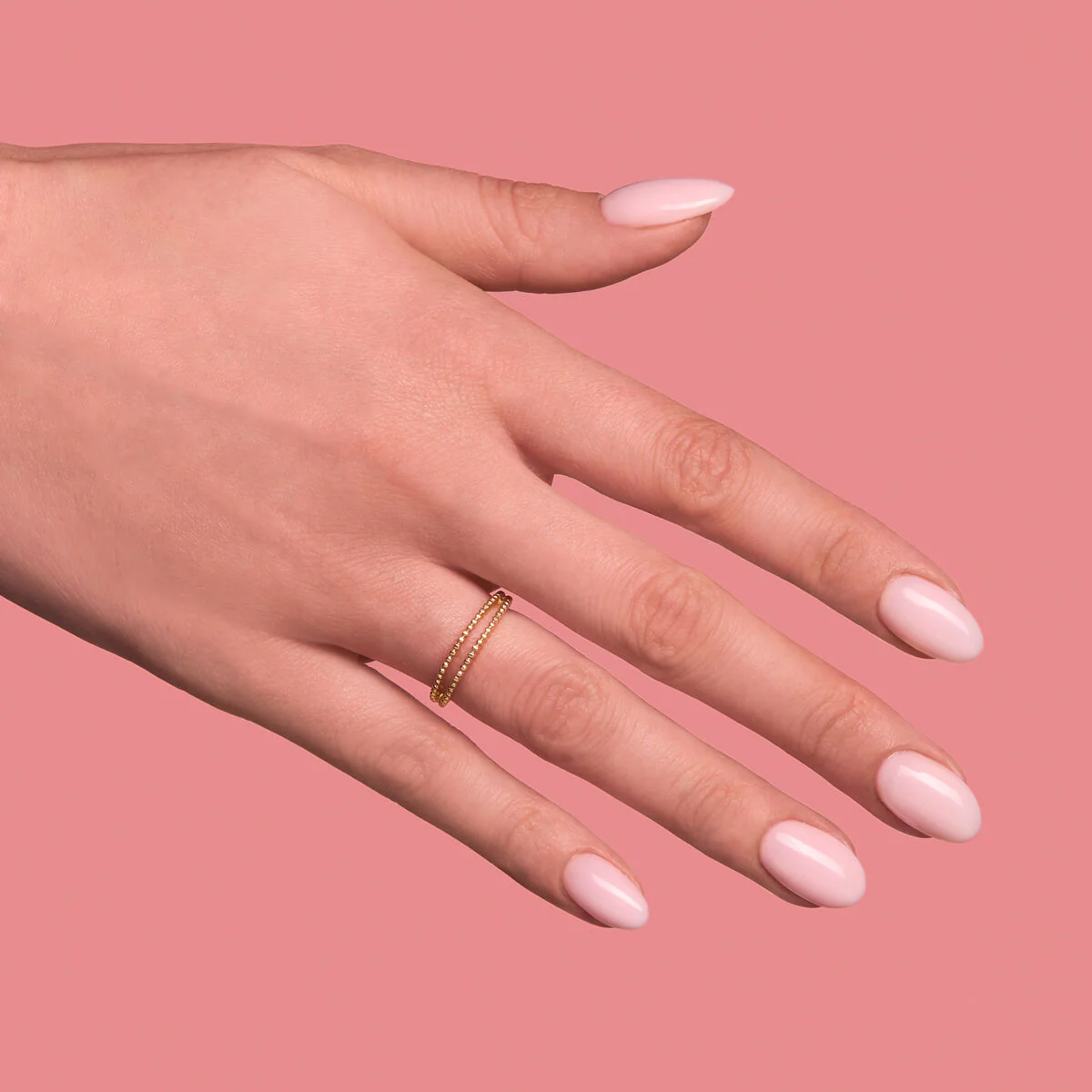 002 Delicate French - Semilac Soak off Gel / Hybrid Nail Polish - Image 3