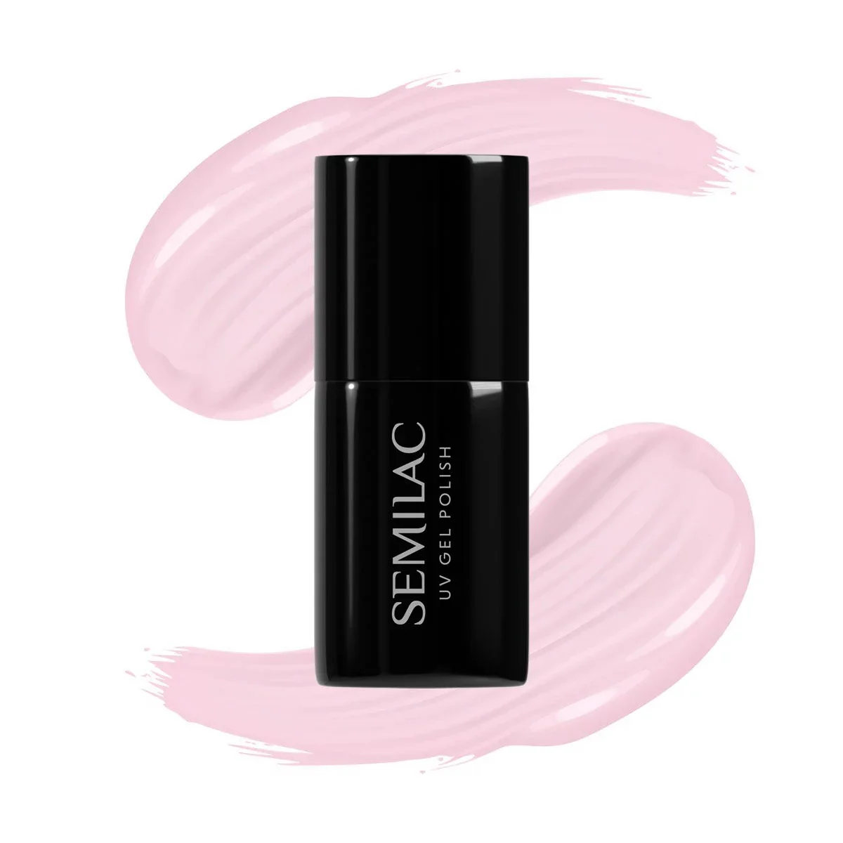 002 Delicate French - Semilac Soak off Gel / Hybrid Nail Polish - Image 4