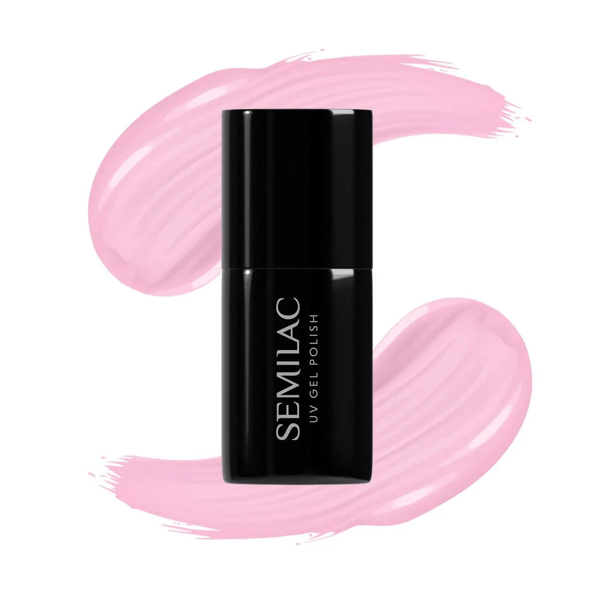 003 Sweet Pink - Semilac Soak Off Gel / Hybrid Nail Polish - Image 4