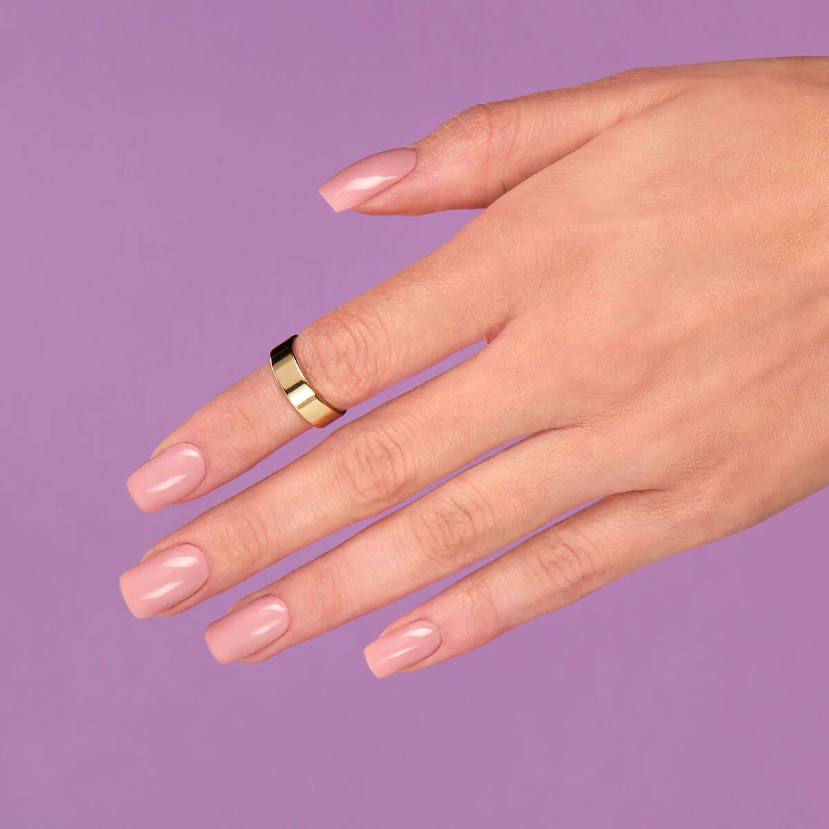 004 Classic Nude - Semilac Soak Off Gel / Hybrid Nail Polish - Image 4