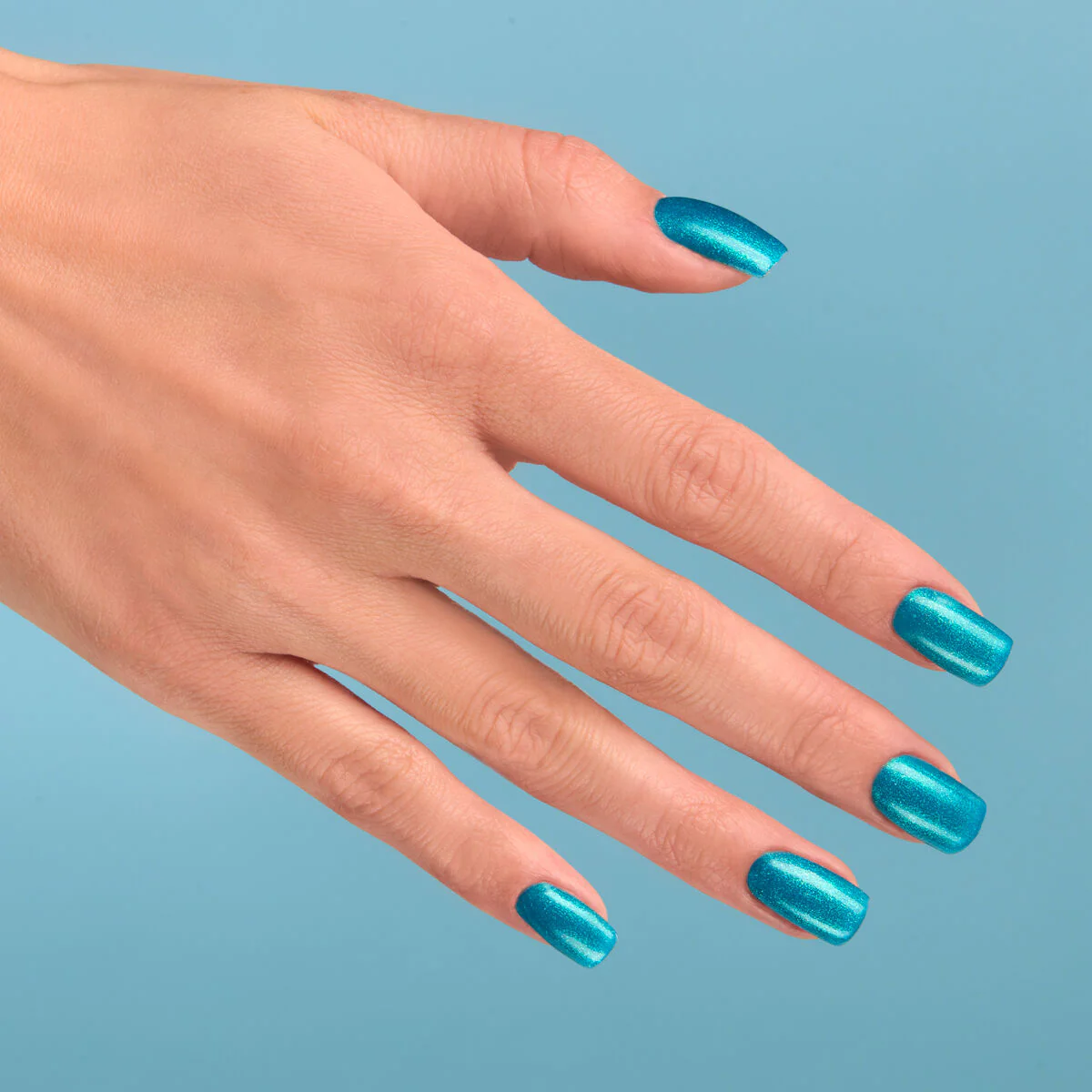 020 Green Glass - Semilac Soak Off Gel / Hybrid Nail Polish - "Ocean Dream" Collection - Image 3