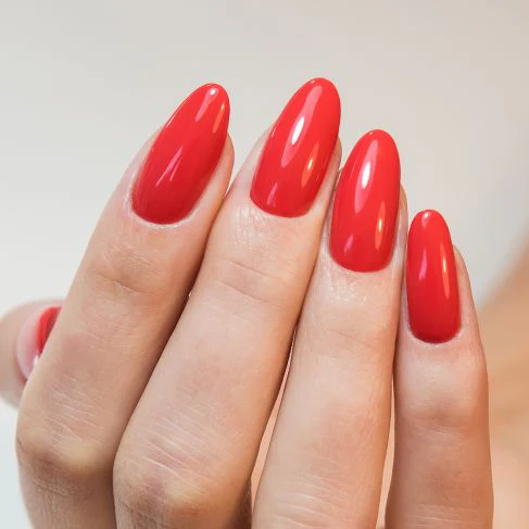 024 Vibrating Tomato - Semilac Soak Off Gel / Hybrid Nail Polish - Image 4