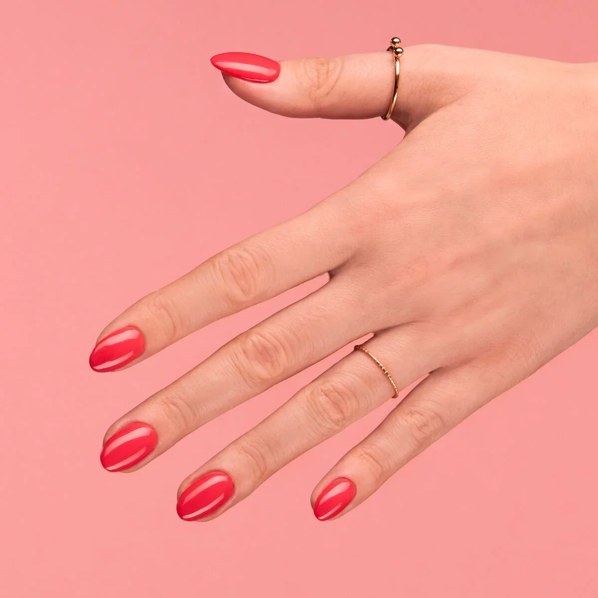 024 Vibrating Tomato - Semilac Soak Off Gel / Hybrid Nail Polish - Image 6