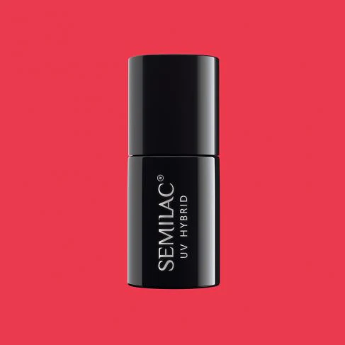 024 Vibrating Tomato - Semilac Soak Off Gel / Hybrid Nail Polish - Image 7
