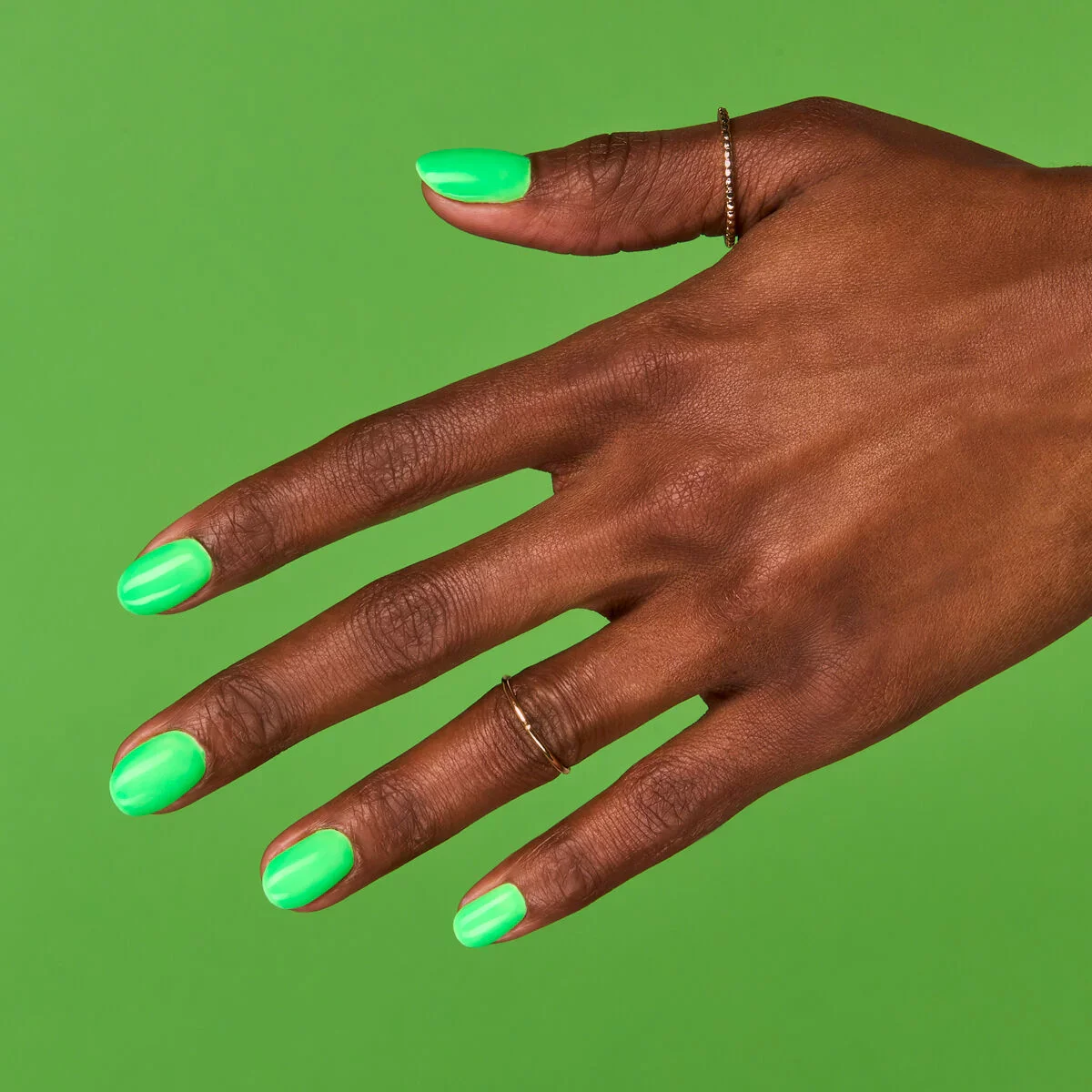041 Caribbean Green - Semilac Soak Off Gel / Hybrid Nail Polish - Image 4
