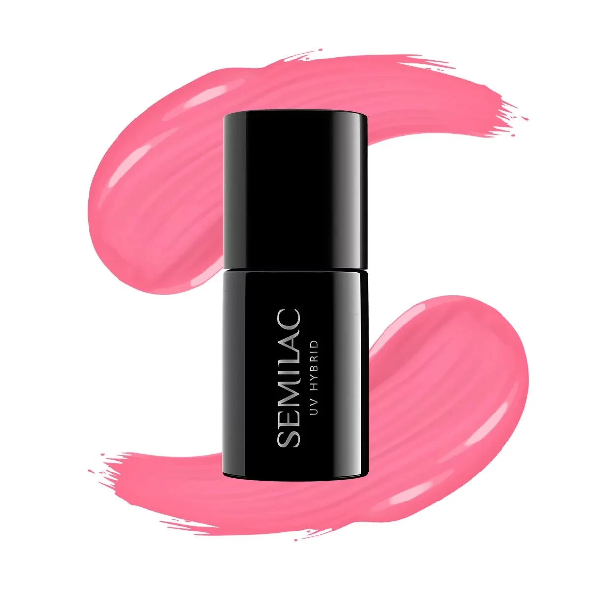 046 Intense Pink - Semilac Soak Off Gel / Hybrid Nail Polish