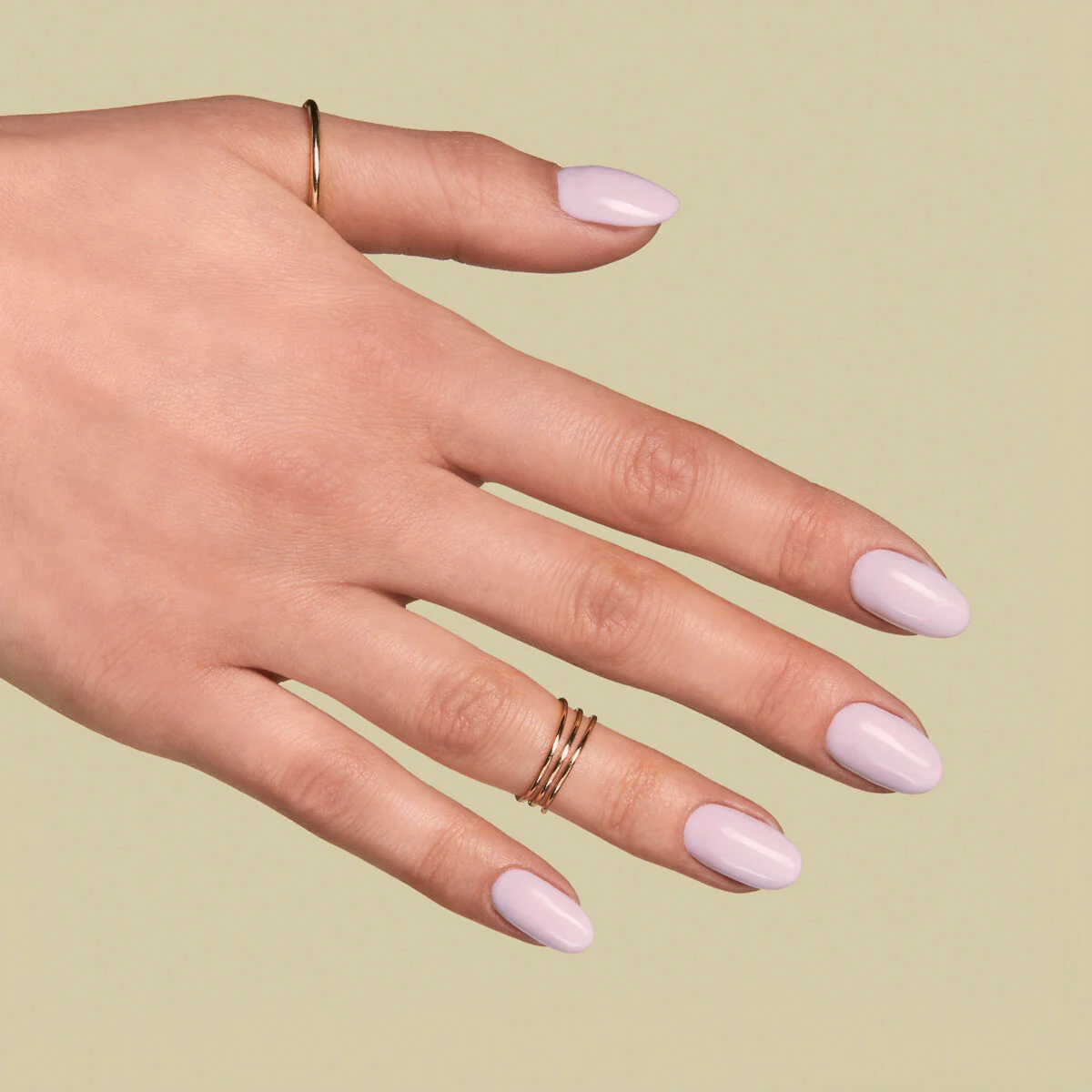 051 French Beige Milk - Semilac Soak Off Gel / Hybrid Nail Polish - Image 4