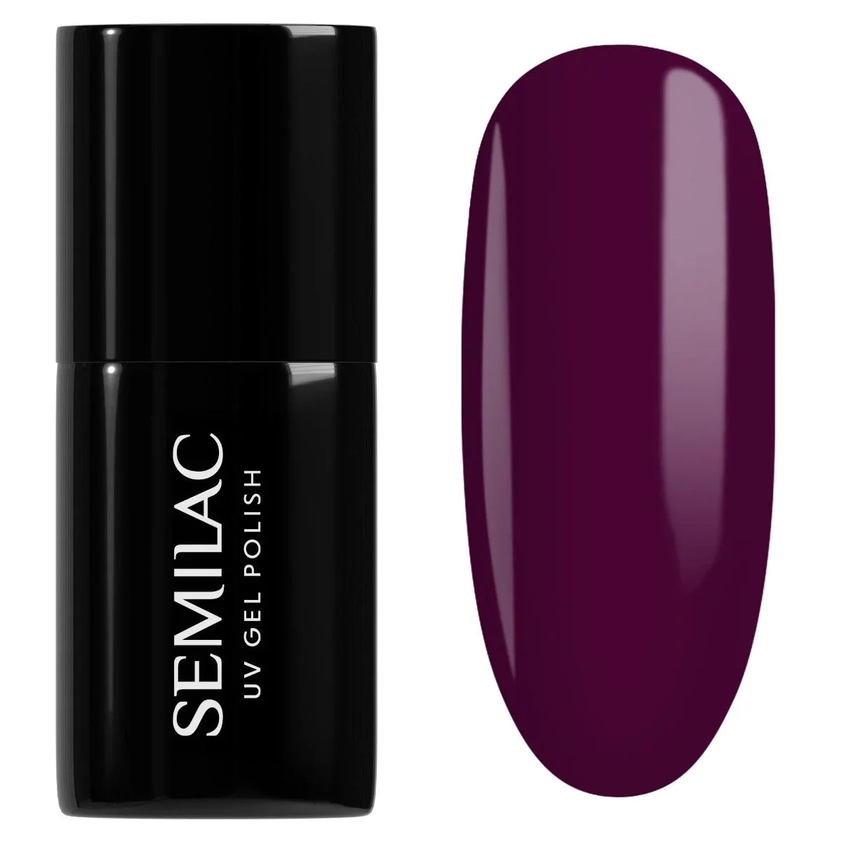 083 Burgundy Wine - Semilac Soak Off Gel / Hybrid Nail Polish