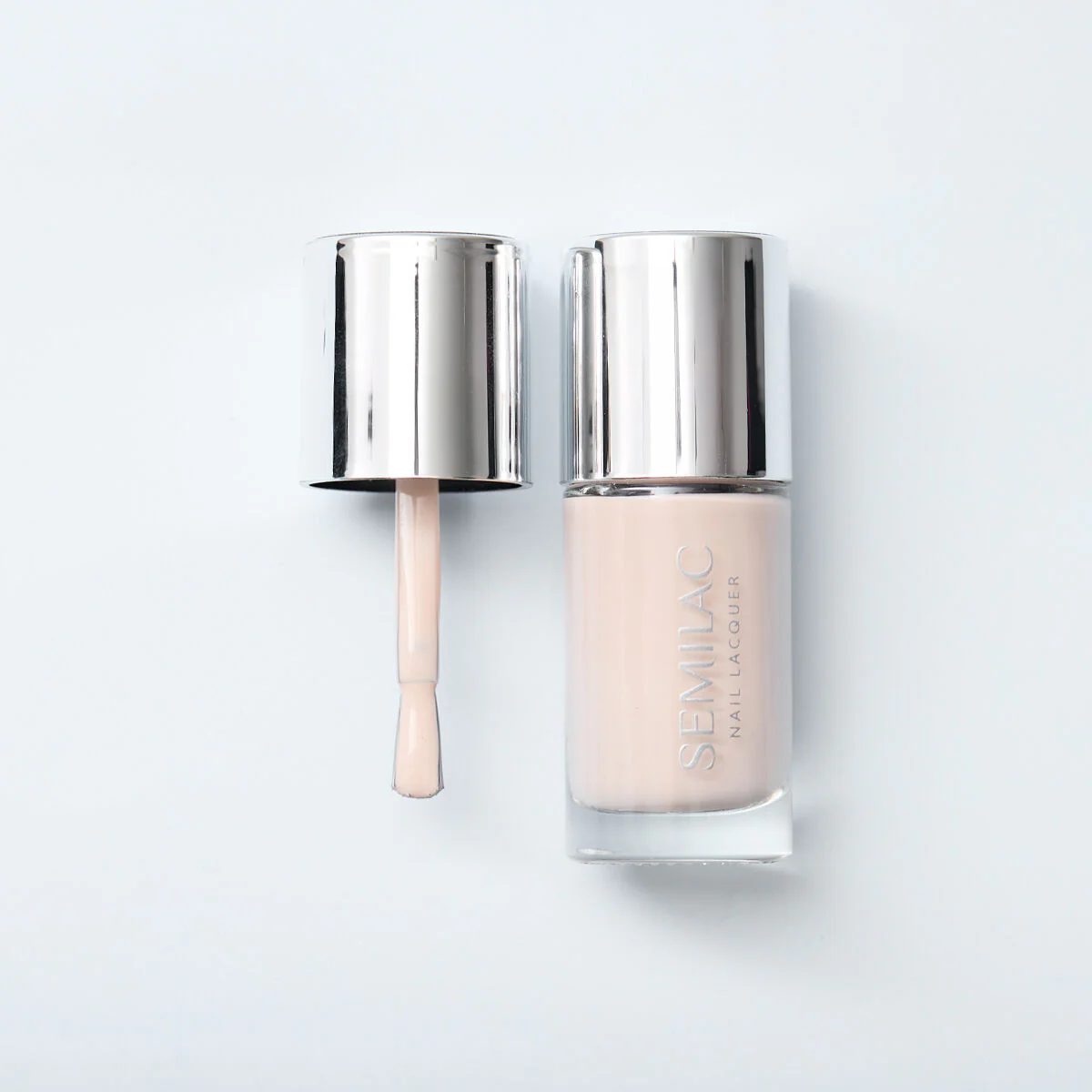 104 Nail Lacquer Cream Supreme - Semilac Regular Nail Polish - Image 4