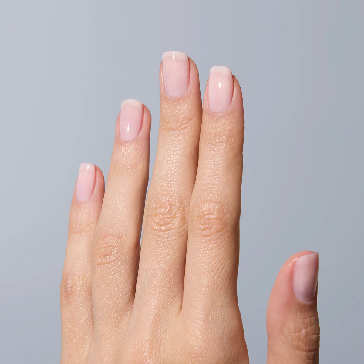 105 Nail Lacquer Delicate French - Semilac Regular Nail Polish - Image 3