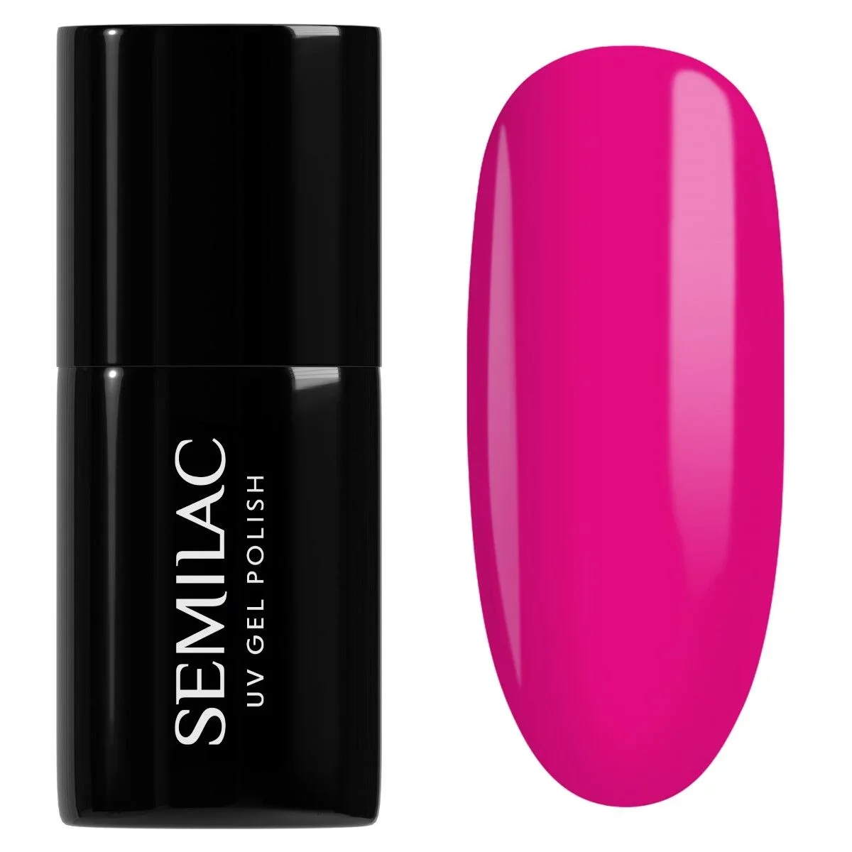 121 Ruby Charm - Semilac Soak Off Gel / Hybrid Nail Polish