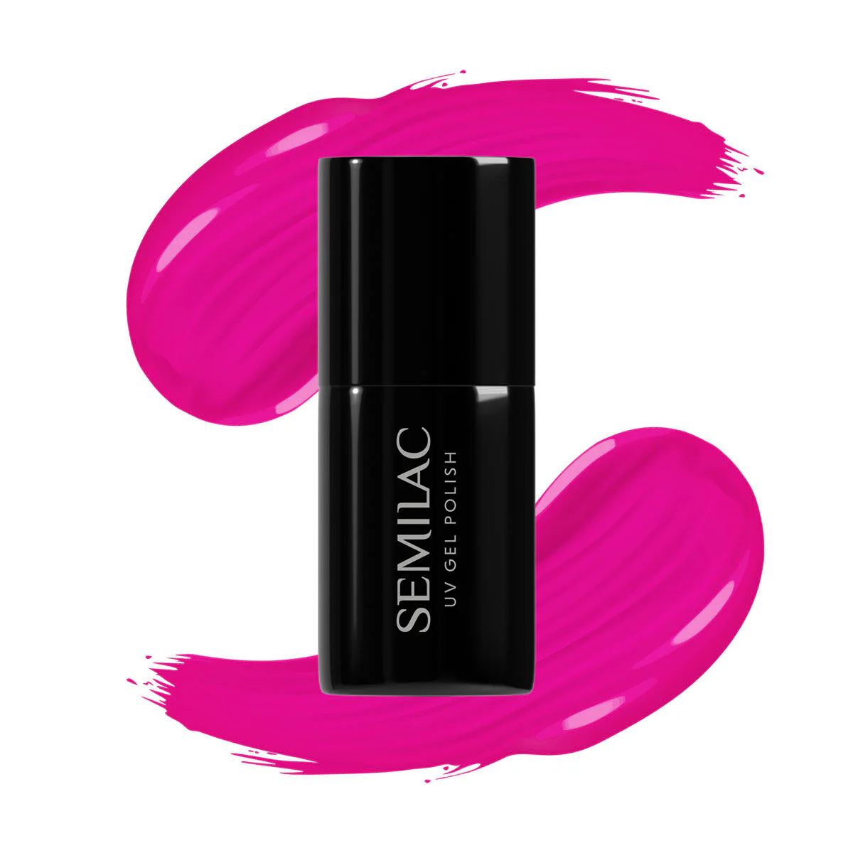 121 Ruby Charm - Semilac Soak Off Gel / Hybrid Nail Polish - Image 2