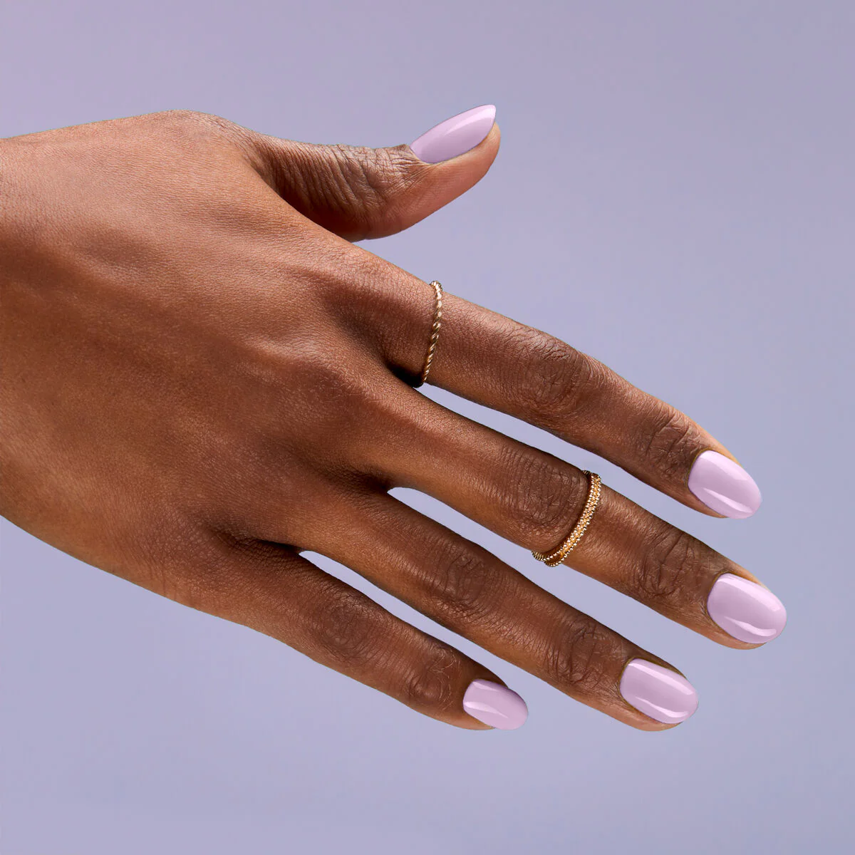 145 Lila Story - Semilac Soak Off Gel / Hybrid Nail Polish - Image 3