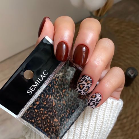 17 WILD ANIMALS Semilac Nail Transfer Foil - Image 3