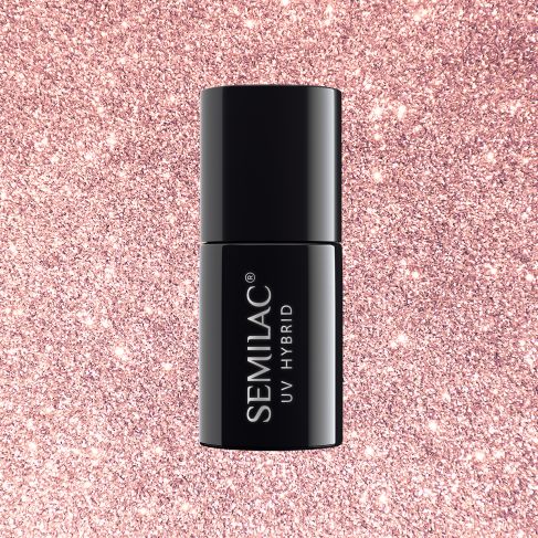 179 Midnight Samba - Semilac Soak Off Gel / Hybrid Nail Polish - Image 3
