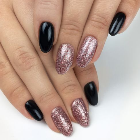 179 Midnight Samba - Semilac Soak Off Gel / Hybrid Nail Polish - Image 4