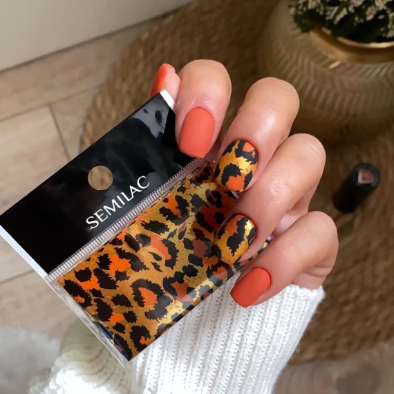19 WILD ANIMALS Semilac Nail Transfer Foil - Image 3