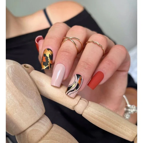 19 WILD ANIMALS Semilac Nail Transfer Foil - Image 7
