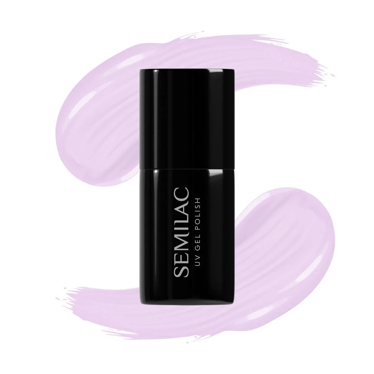 193 Cold Lila - Semilac Soak Off Gel / Hybrid Nail Polish - Image 2