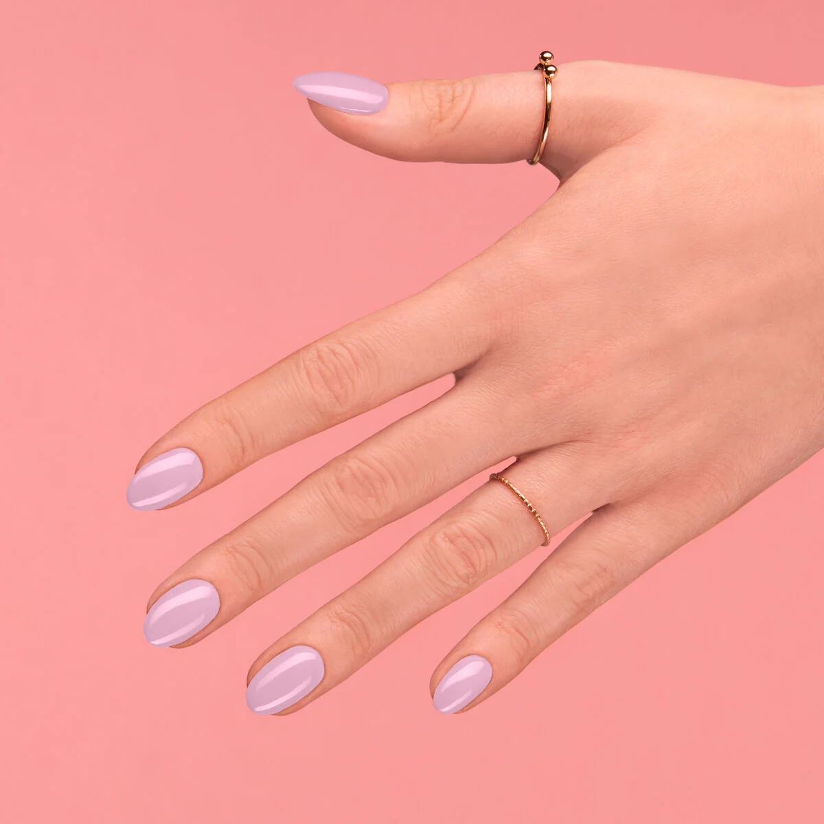 193 Cold Lila - Semilac Soak Off Gel / Hybrid Nail Polish - Image 4