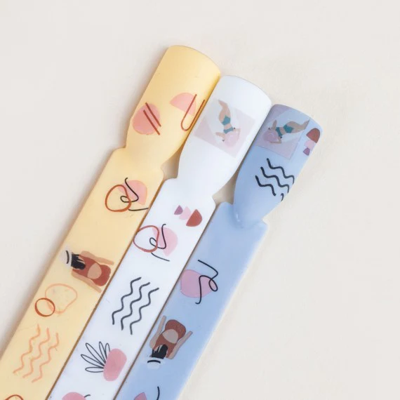 20 ART SUMMER Semilac Nail Stickers - Image 2