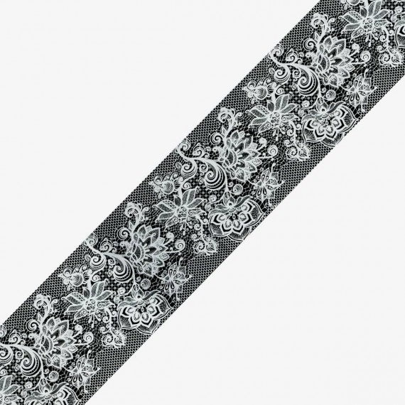 22 WHITE LACE Semilac Nail Transfer Foil - Image 2