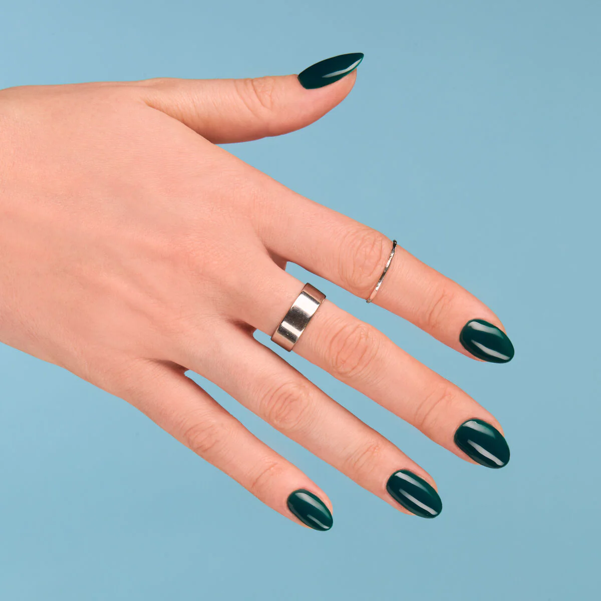 232 Chilling Time - Semilac Soak Off Gel / Hybrid Nail Polish - Image 3