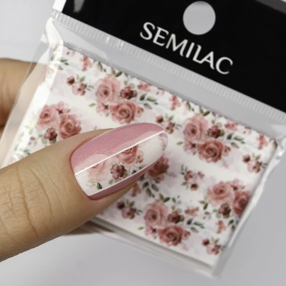 27 FLOWERS Semilac Nail Transfer Foil - Image 3