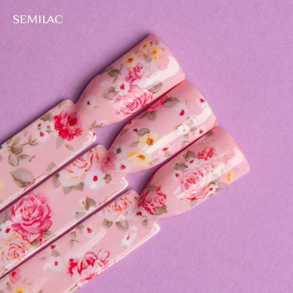29 FLOWERS Semilac Nail Transfer Foil - Image 2