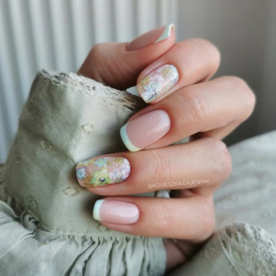 30 BLOOMING FLOWERS Semilac Nail Transfer Foil - Image 3