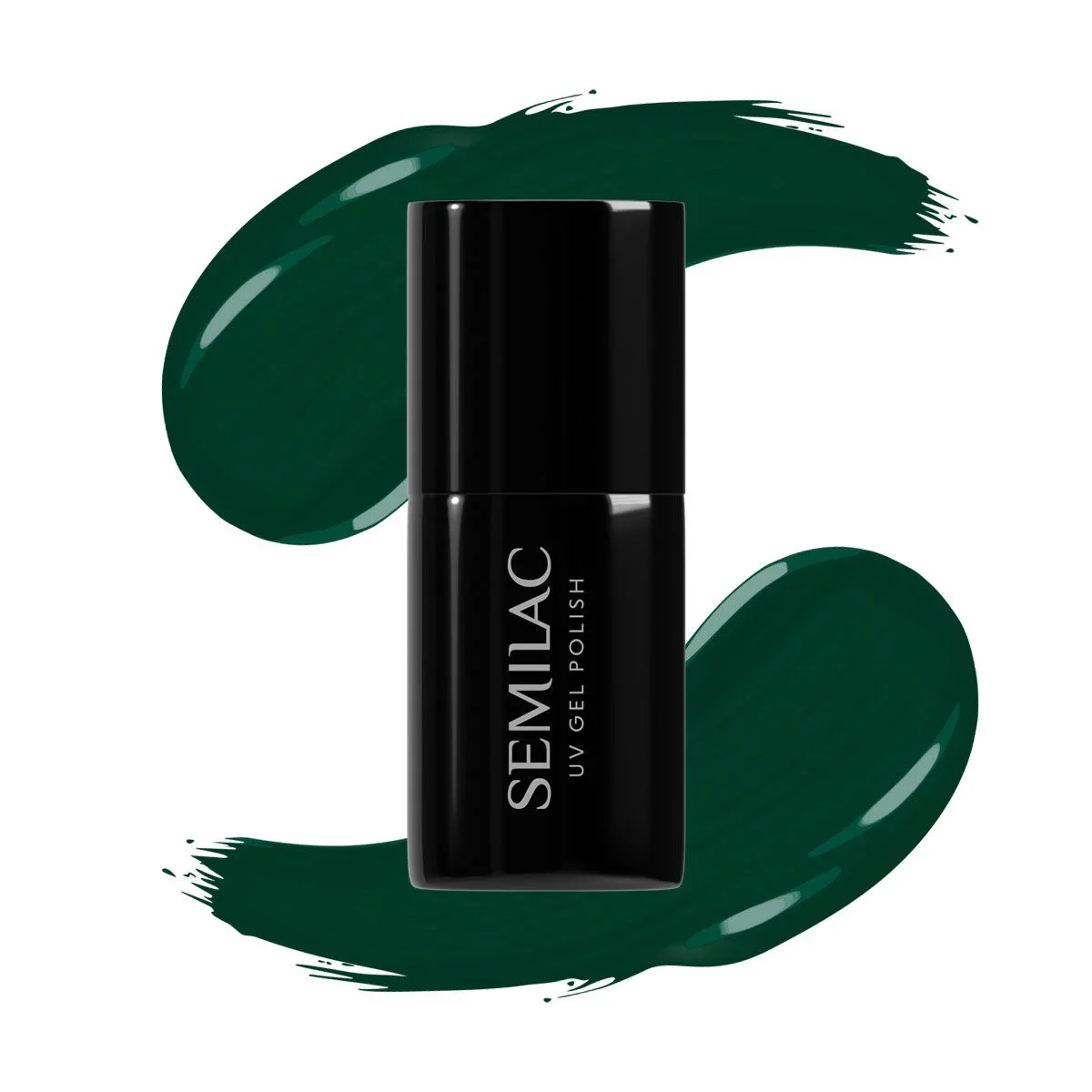 309 Pine Green - Semilac Soak Off Gel / Hybrid Nail Polish - Image 4
