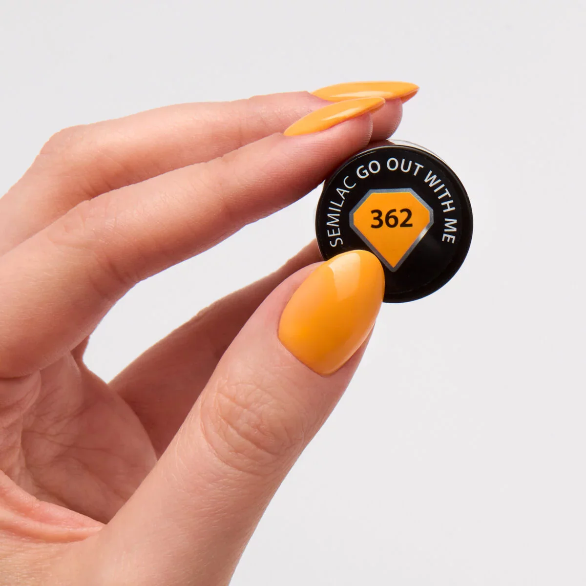 362 GO OUT WITH ME - Semilac Soak Off Gel / Hybrid Nail Polish - Image 2
