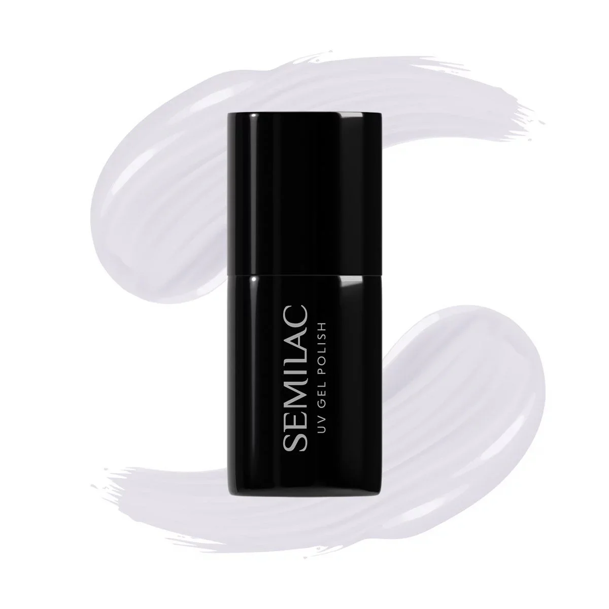 384 Lavender Flowers - Semilac Soak Off Gel / Hybrid Nail Polish - Image 2