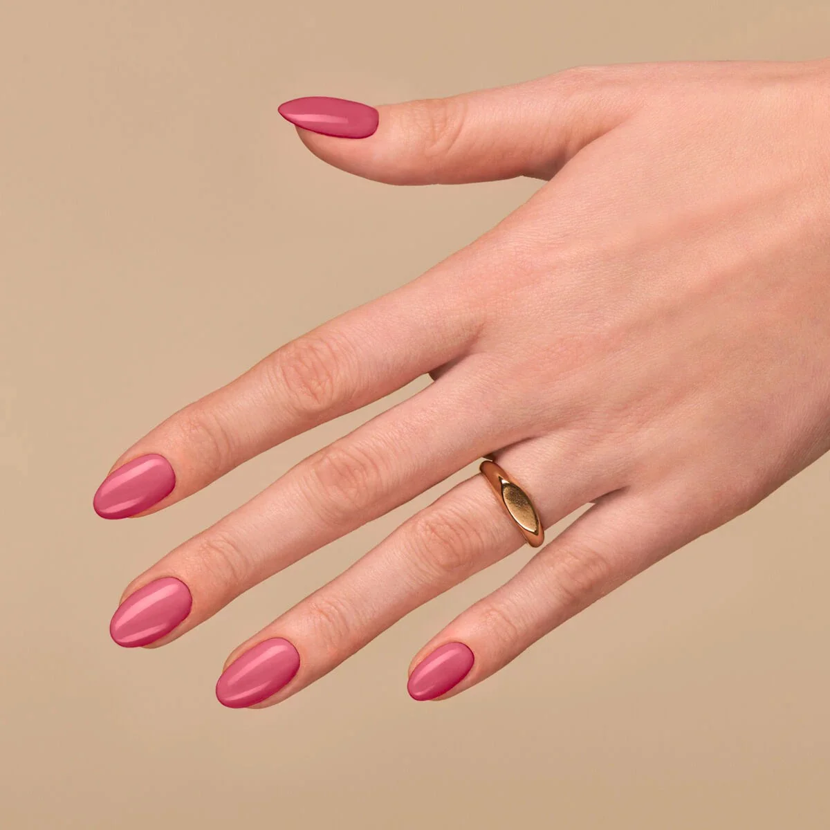 400 RUSTY RED - Semilac Soak Off Gel / Hybrid Nail Polish - Image 4