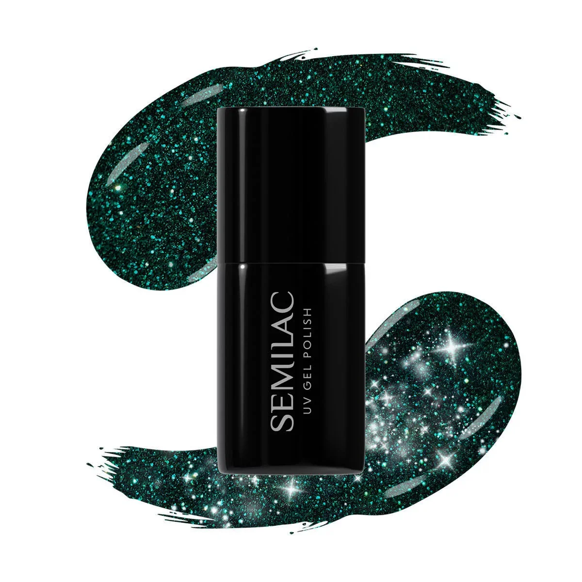 456 Spectacular Night - Semilac Soak Off Gel / Hybrid Nail Polish - Image 4