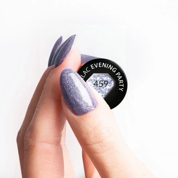 459 EVENING PARTY - Semilac Hema Free Soak Off Gel / Hybrid Nail Polish - Image 3