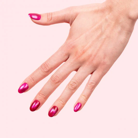 468 PINK COSY ESSENTIALS Semilac Soak Off Gel / Hybrid Nail Polish - Image 3