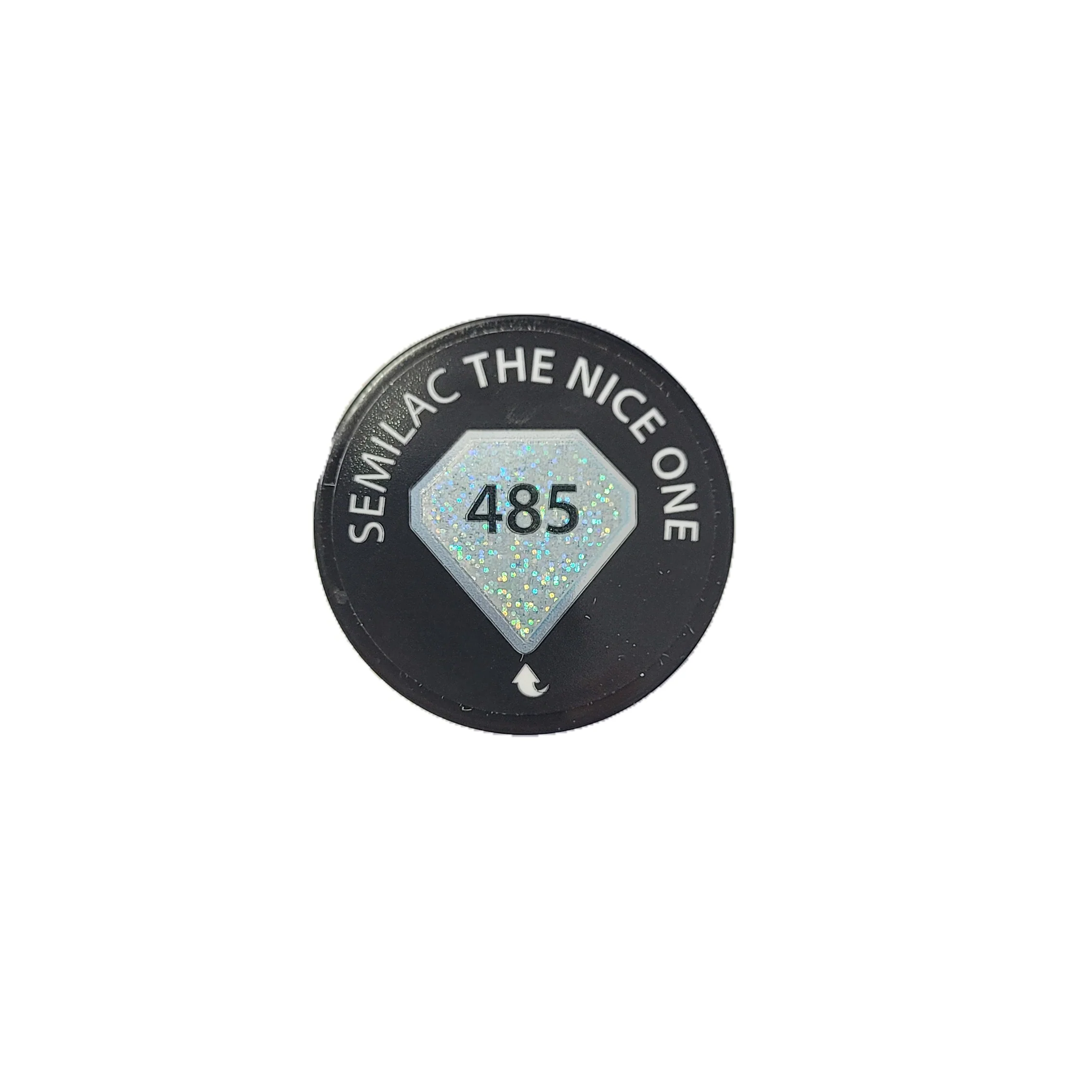 485 The Nice One - Semilac Soak Off Gel / Hybrid Nail Polish - Image 3