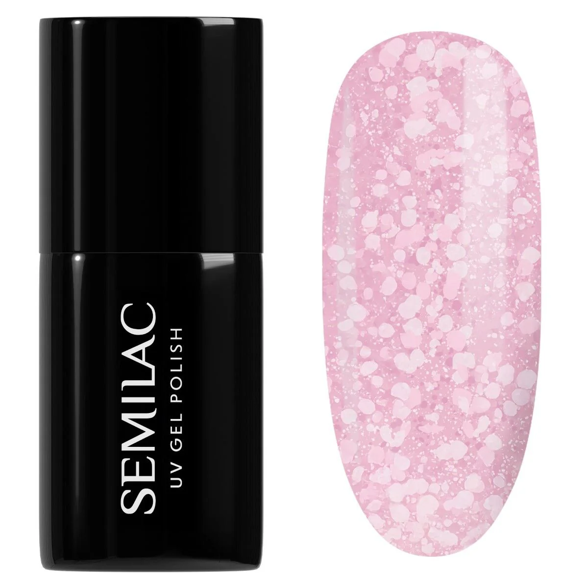 491 Strawberry Ice - Semilac Soak Off Gel / Hybrid Nail Polish