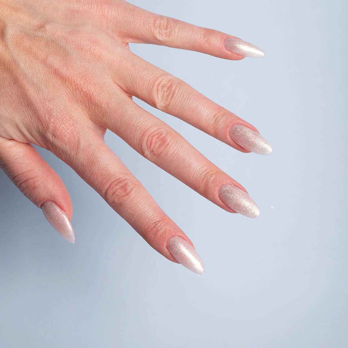 496 Open Air - Semilac Soak Off Gel / Hybrid Nail Polish - Image 3
