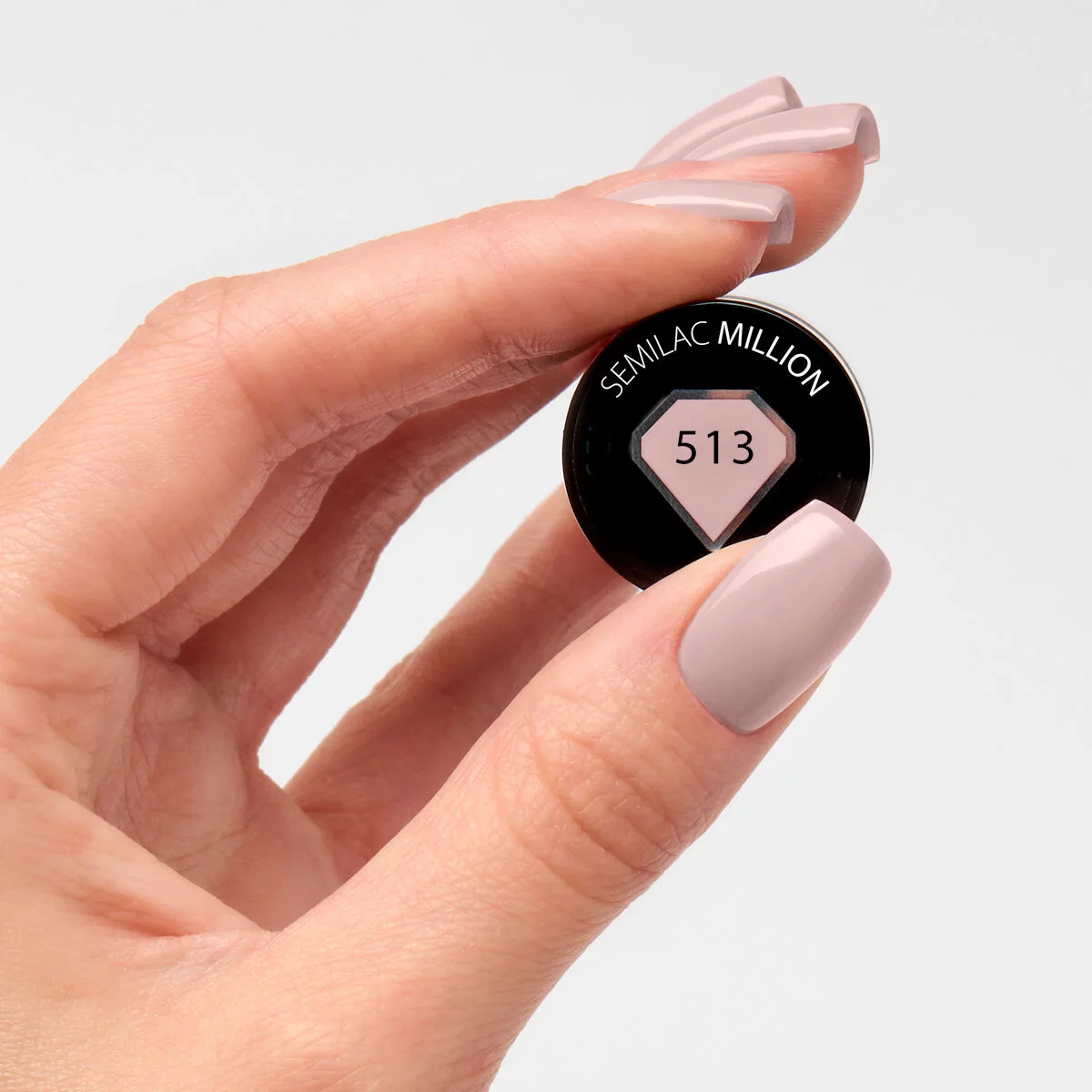 513 Million - Semilac Soak Off Gel / Hybrid Nail Polish - Image 2
