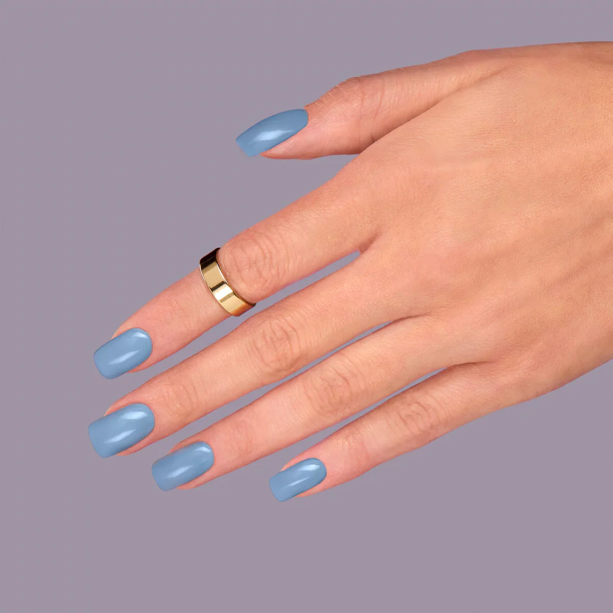 545 Time To Fly - Semilac Soak Off Gel / Hybrid Nail Polish - Image 3