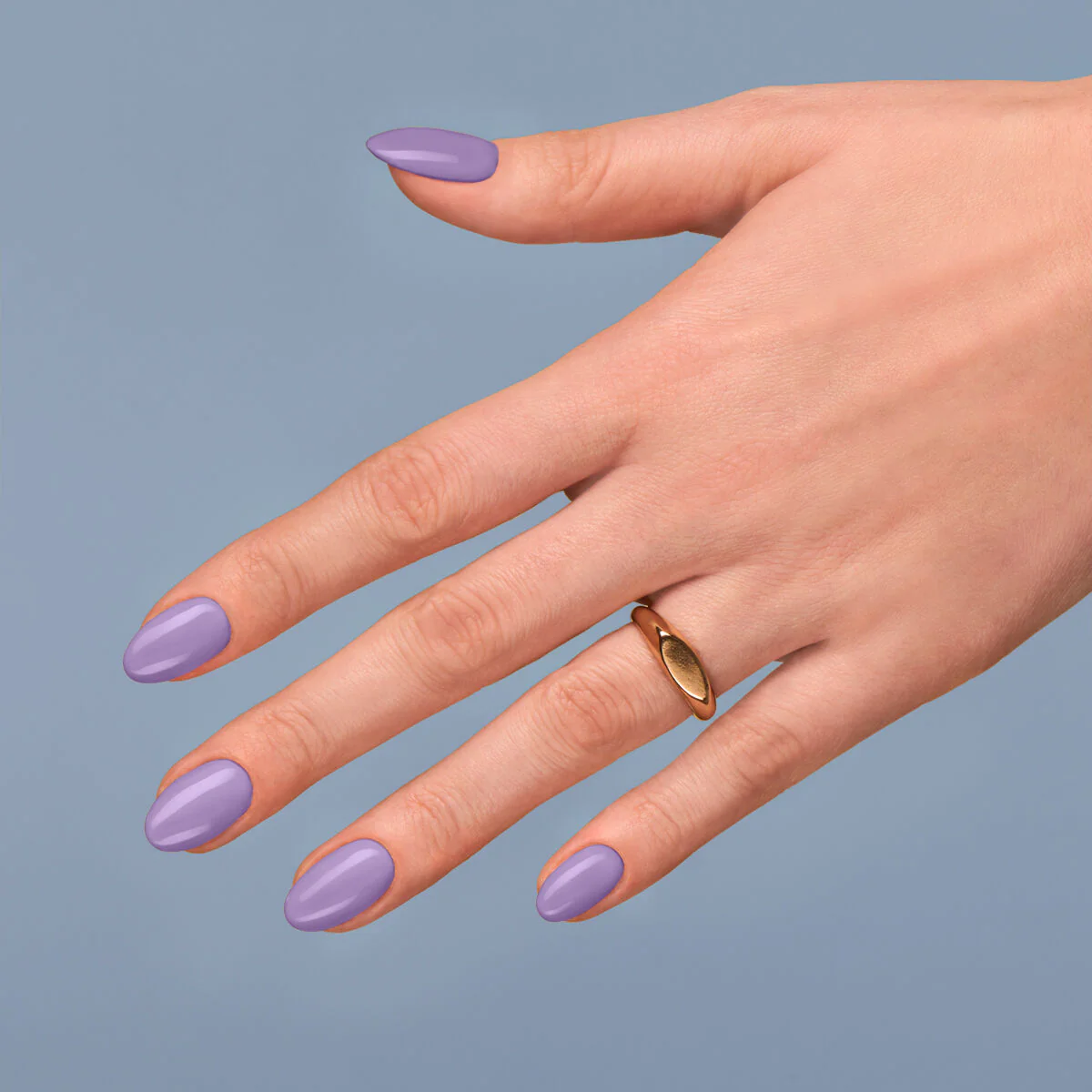 559 Violet Blast - Semilac Soak Off Gel / Hybrid Nail Polish - Image 3