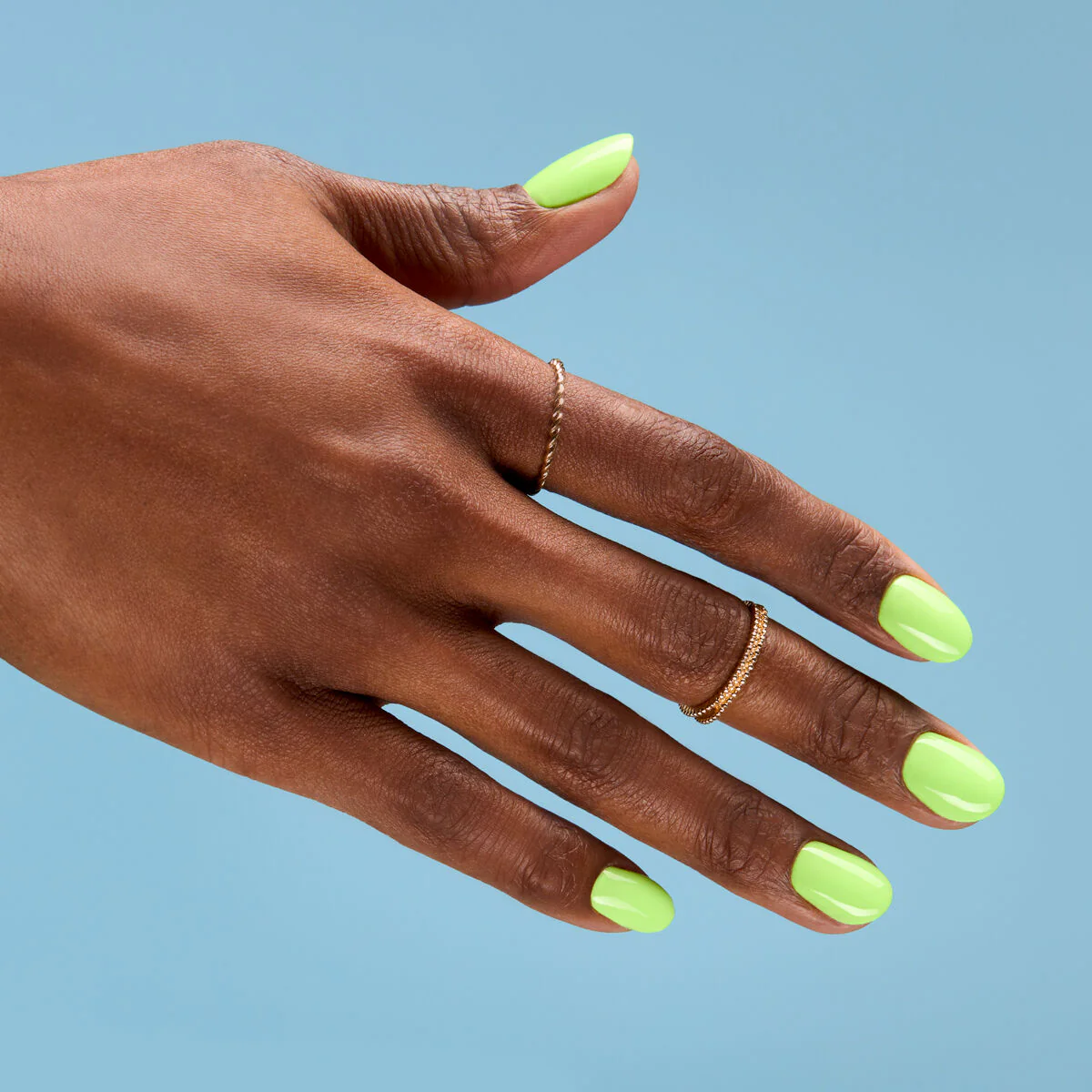 564 NEON LIME Semilac Soak Off Gel / Hybrid Nail Polish - Image 7