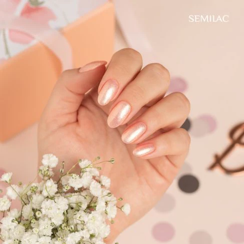 577 SHINE TOGETHER - Semilac Soak Off Gel / Hybrid Nail Polish - Image 5