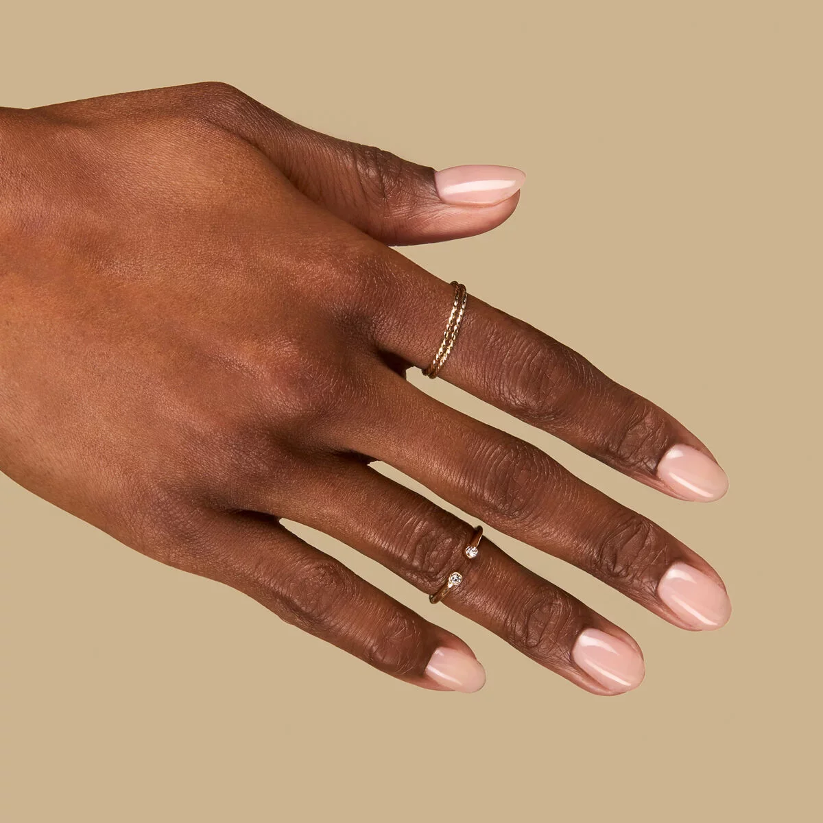 583 Second Skin Nude - Semilac Soak Off Gel / Hybrid Nail Polish - Image 3