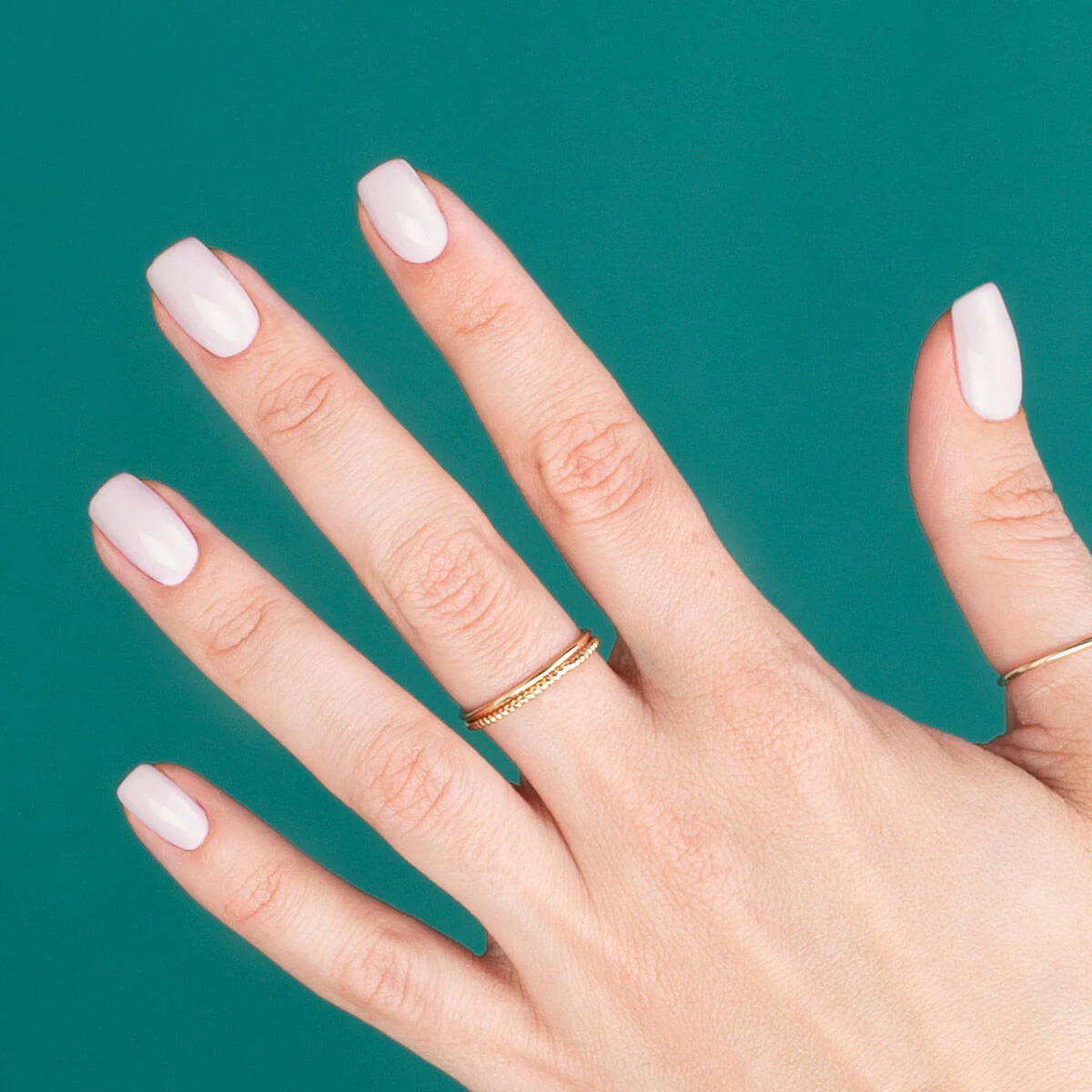587 TEA ROSE Semilac Soak Off Gel / Hybrid Nail - Image 3
