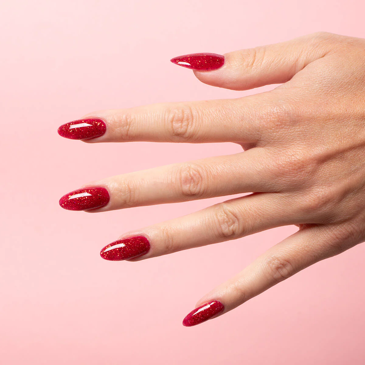 609 Snow Berries - Semilac Soak Off Gel / Hybrid Nail Polish - Image 3