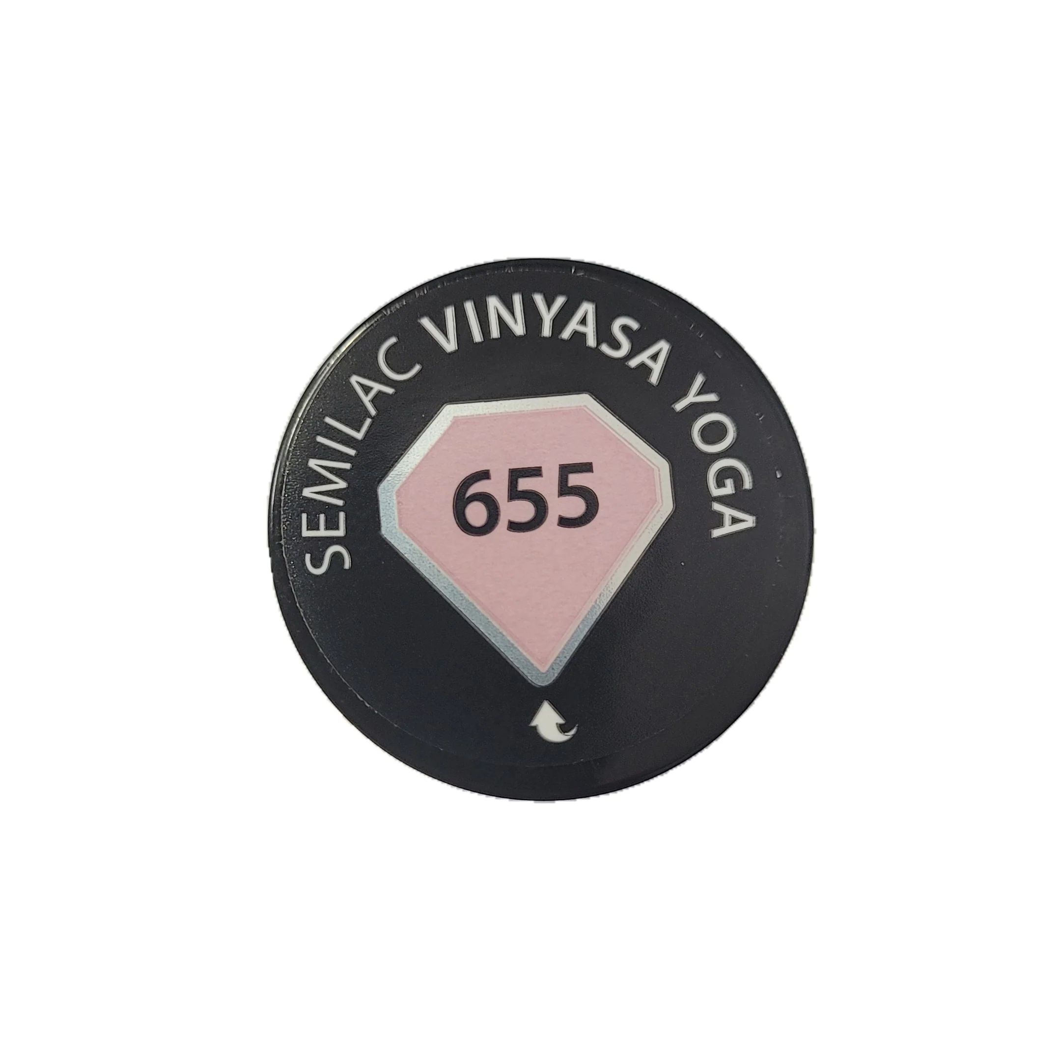 655 Vinyasa Yoga - Semilac Soak Off Gel / Hybrid Nail Polish - Image 3